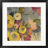 Yellow Floral Duo I Framed Print