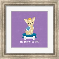 Framed Good Dogs Chihuahua Bright