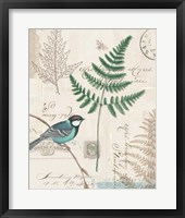 En Bleu I Framed Print