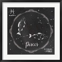 Framed Night Sky Pisces