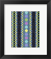 Vintage Stripe I Framed Print