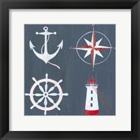 Framed Nautical Quadrant I