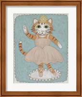 Framed 'Ballerina Animal IV' border=