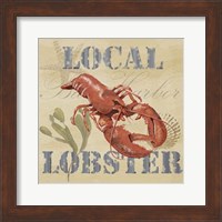 Framed Wild Caught Lobster