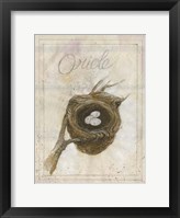 Nest - Oriole Framed Print