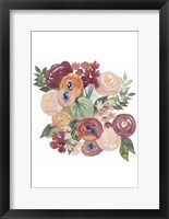 Framed Pirouette Posy I