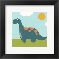 Framed Playtime Dino III