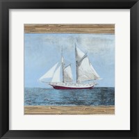 Seagrass Nautical II Framed Print