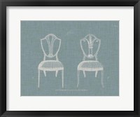 Framed Hepplewhite Chairs II