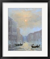 Framed Venice Morning Mist