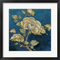 Eastern Floral I Framed Print