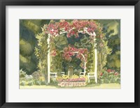 Aquarelle Garden IV Framed Print