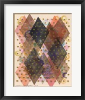 Framed Inked Triangles I