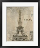 Remembering Paris Framed Print
