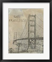 Remembering San Francisco Framed Print
