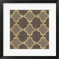 Golden Trellis II Framed Print