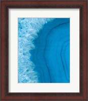 Framed 'Agate Geode I' border=