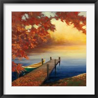 Autumn Glow III Framed Print