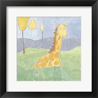 Framed Quinn's Giraffe
