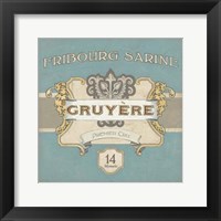 Nouveau Chevre III Framed Print