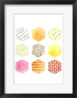 Framed Honeycomb Patterns I