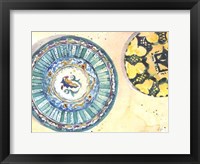 Framed Plate Study I