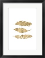 Golden Quote IV Framed Print