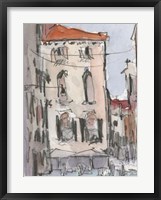 Framed Venice Watercolors III