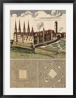 Framed Castle & Maze I