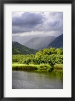 Coastal Marsh Triptych III Framed Print