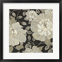 Garden Noir I Framed Print