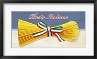 Framed Pasta Italiana