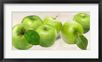 Framed Green Apples