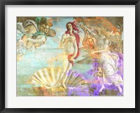 Framed Botticelli's Venus 2.0