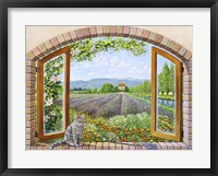 Framed Finestra in Provenza