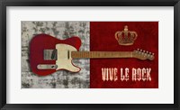 Framed Vive le Rock