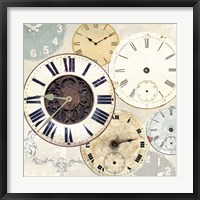 Timepieces I Framed Print