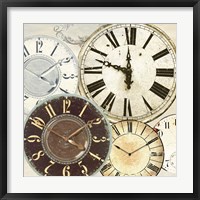Timepieces II Framed Print