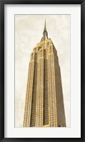 Framed Gilded Skyscraper II