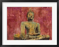 Framed Golden Buddha