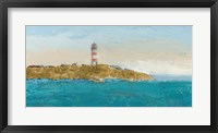 Lighthouse Seascape I Framed Print