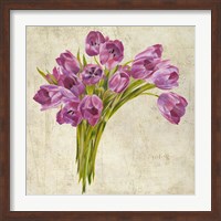 Framed Bouquet de Tulipes