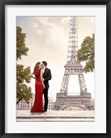 Romance in Paris I Framed Print