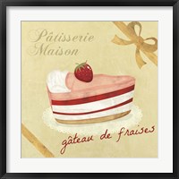 Framed Gateau de Fraises