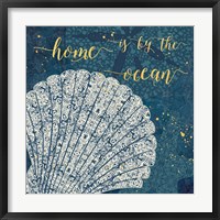 Framed Coastal Lace III