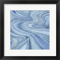 Framed 'Pastel Agate I' border=