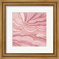 Framed 'Pastel Agate III' border=