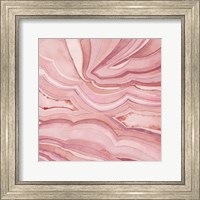 Framed 'Pastel Agate III' border=