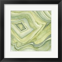 Framed 'Pastel Agate IV' border=