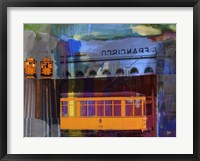 Framed San Francisco Trolley Car